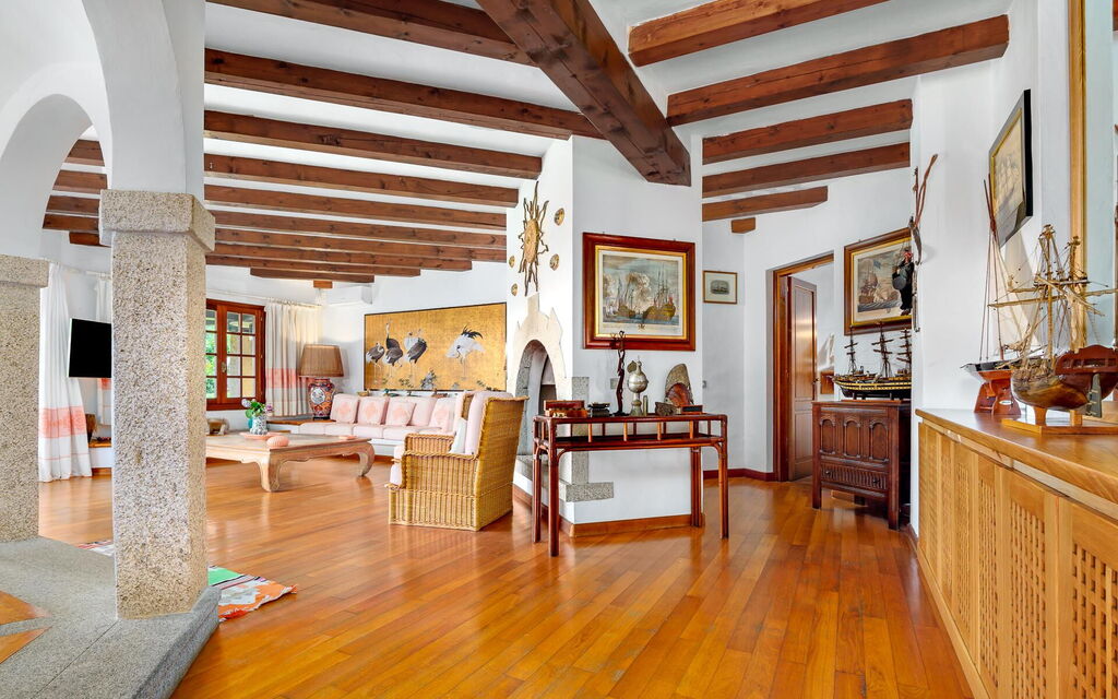 Villa Silenis: Living Room