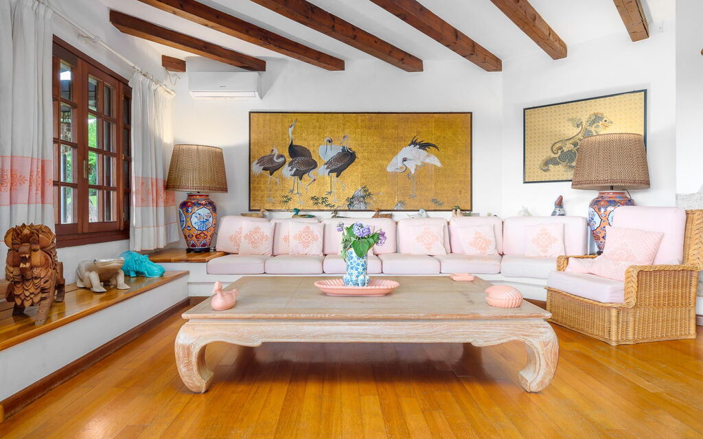 Villa Silenis: Living Room