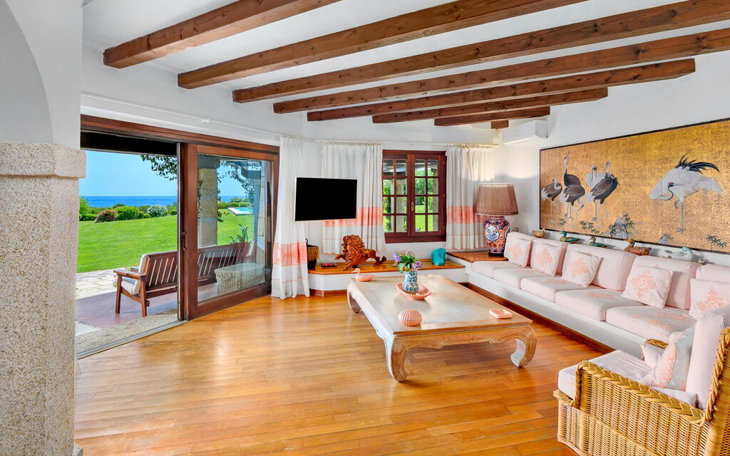Villa Silenis: Living Room