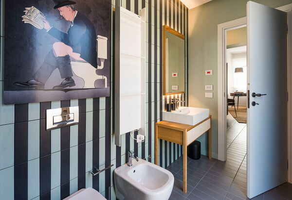 Monumento Apartament: Ванная комната