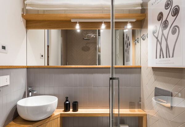 Monumento Apartament: Ванная комната