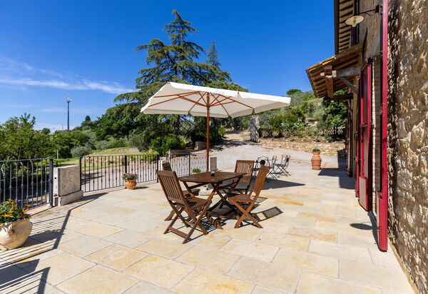Tenuta Macericca: Außen, Balkon / Terrasse / Patio, Draussen