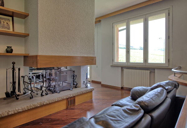 Villa Adriana: Wohnzimmer