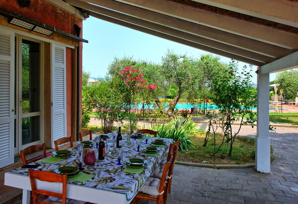 Villa Adriana: Außen, Balkon / Terrasse / Patio, Draussen