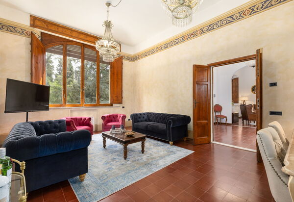 Villa Silvia: Wohnzimmer