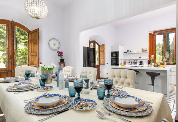 Villa Silvia: Esszimmer