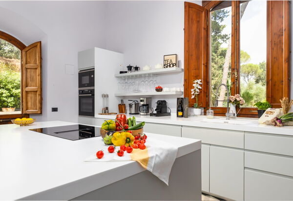 Villa Silvia: Küche