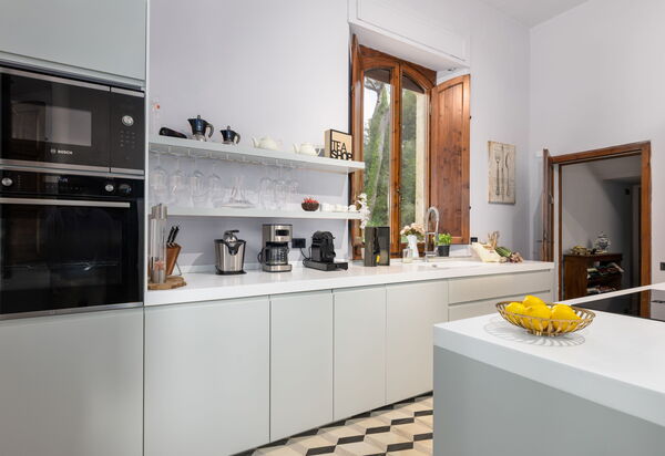 Villa Silvia: Küche