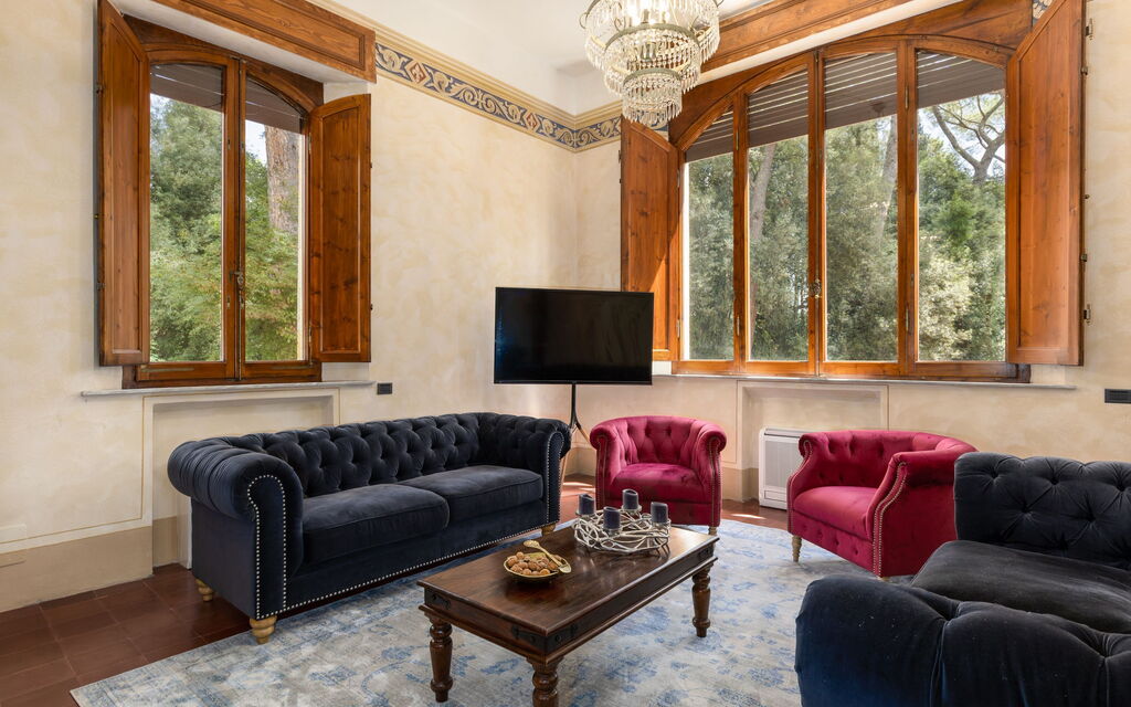 Villa Silvia: Living Room