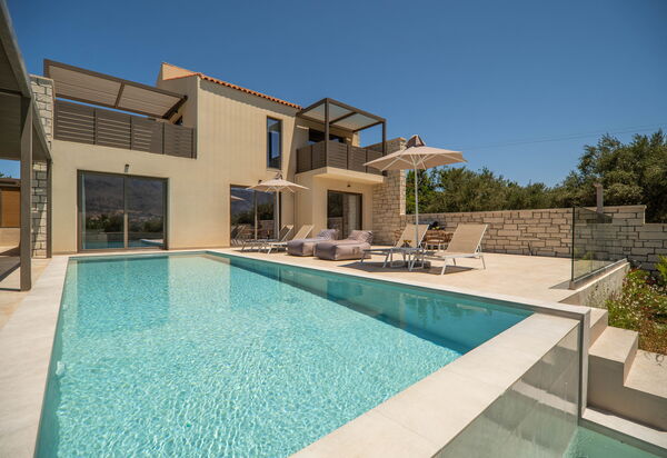 Villa Zen Chrysi: pool, Udendørs, Udvendige