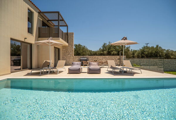 Villa Zen Chrysi: pool, Udendørs, Udvendige