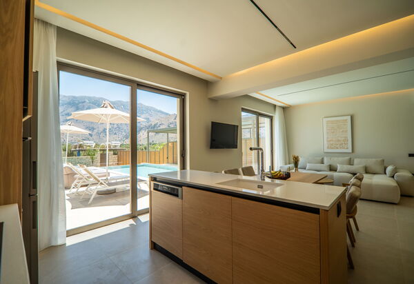 Villa Zen Chrysi: Køkken