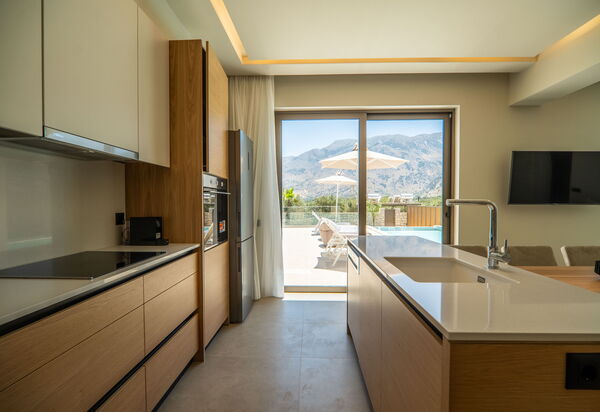 Villa Zen Chrysi: Køkken
