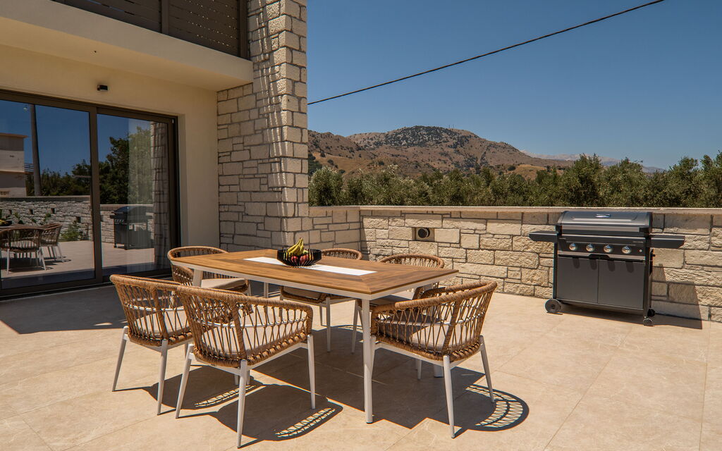 Villa Zen Chrysi: Altan / terrasse / gårdhave, Udendørs, Udvendige