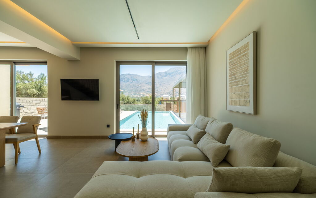 Villa Zen Chrysi: Stue