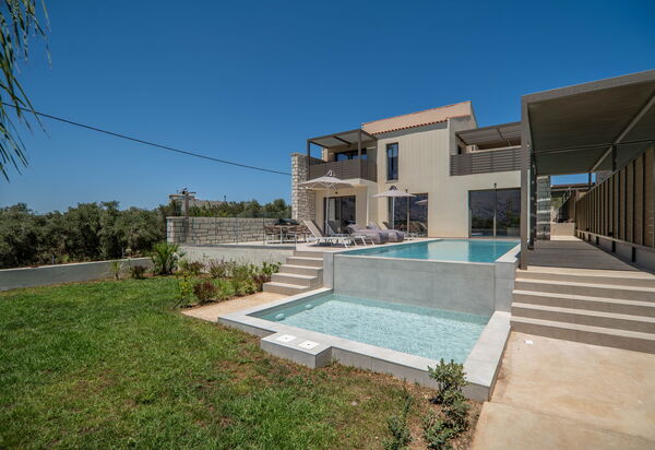 Villa Zen Aphrodite: Have, pool, Udendørs, Udvendige