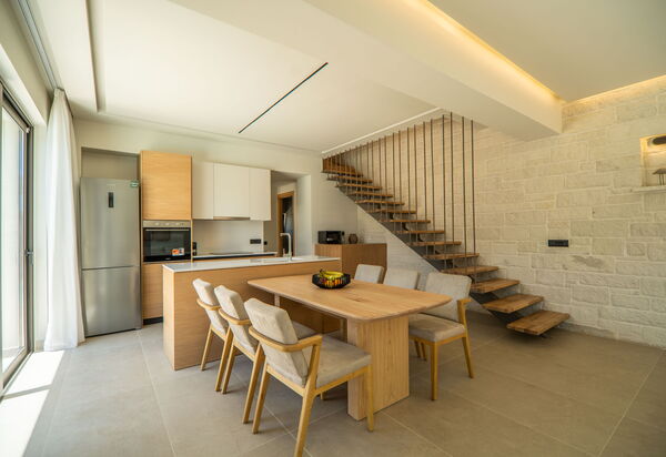 Villa Zen Aphrodite: Frokostlokale, Køkken