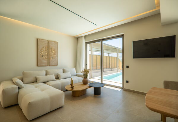 Villa Zen Aphrodite: Stue