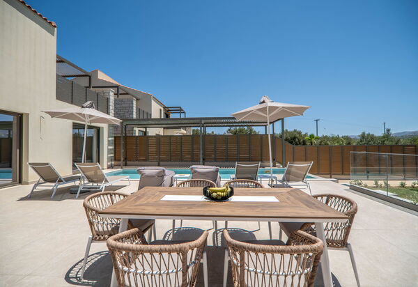 Villa Zen Aphrodite: Altan / terrasse / gårdhave, Udendørs, Udvendige