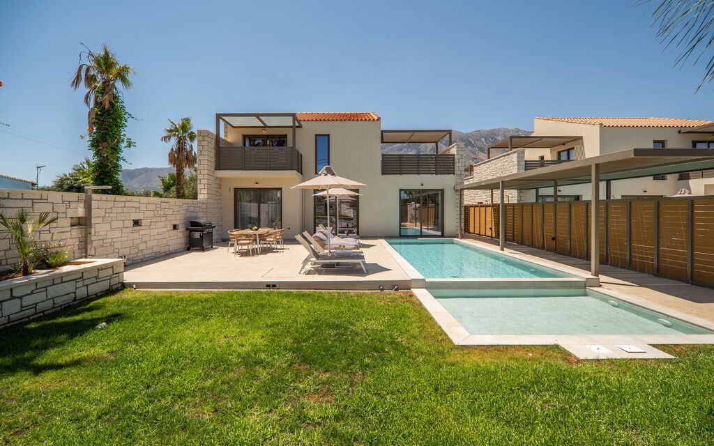 Villa Zen Hephaistos: бассейн, Открытый, Сад, Экстерьеры