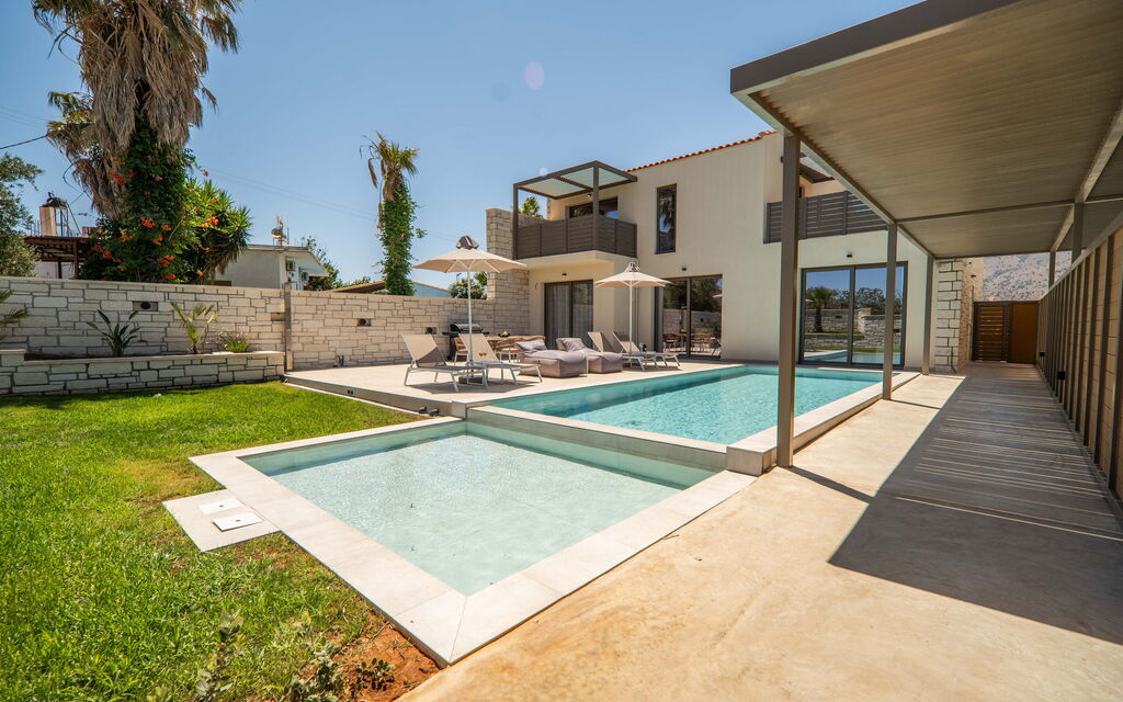 Villa Zen Hephaistos: бассейн, Открытый, Сад, Экстерьеры