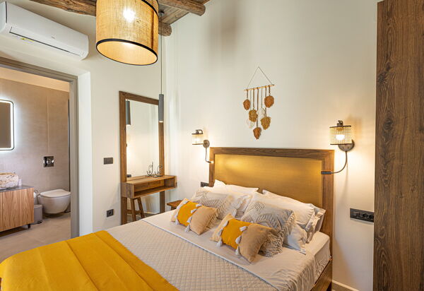 Villa Platon: chambre à coucher