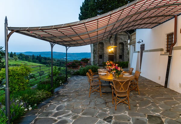 Villa Tenuta Casenuove: Balcon / Terrasse / Patio, Extérieur, Extérieurs, Vues