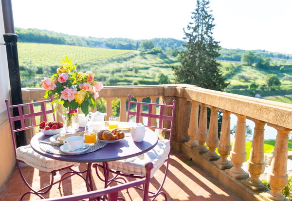 Villa Tenuta Casenuove: Balcon / Terrasse / Patio, Extérieur, Extérieurs, Vues