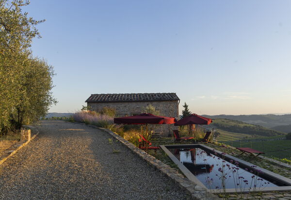 Villa Tenuta Casenuove: bassin, Extérieur, Extérieurs, Jardin, Vues