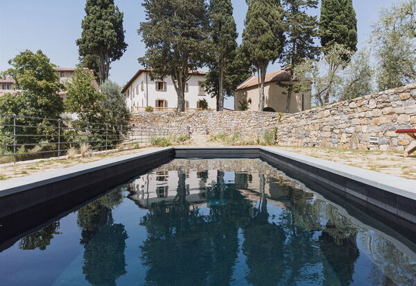 Villa Tenuta Casenuove: bassin, Extérieur, Extérieurs, Jardin