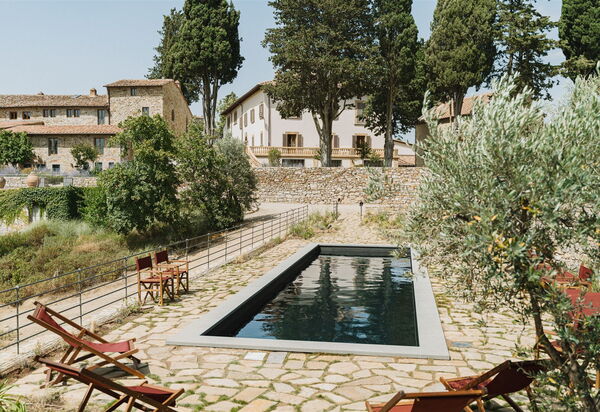 Villa Tenuta Casenuove: bassin, Extérieur, Extérieurs, Jardin