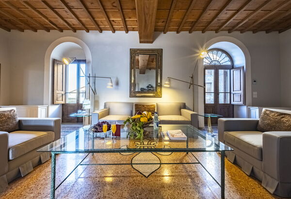 Villa Tenuta Casenuove: Salon