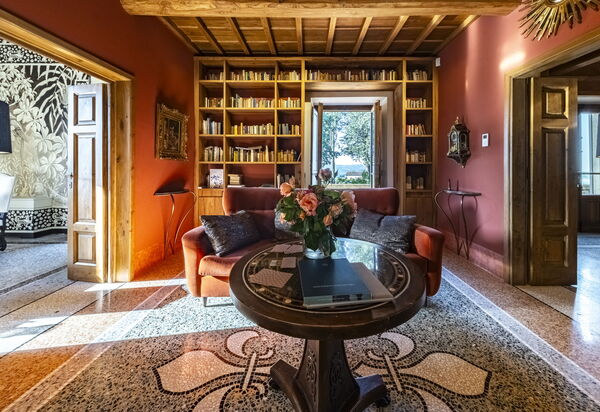 Villa Tenuta Casenuove: Salon