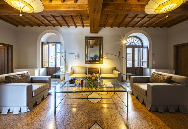 Villa Tenuta Casenuove: Salon