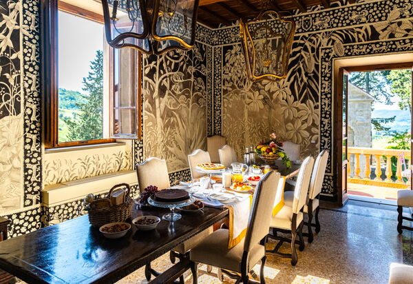 Villa Tenuta Casenuove: Salle à manger