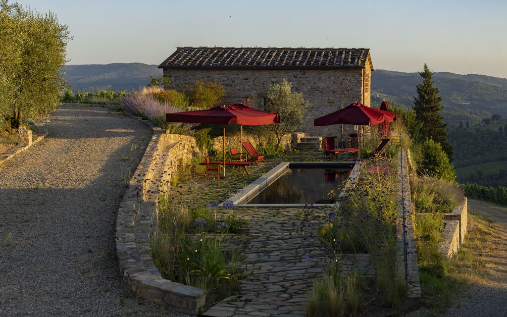 Villa Tenuta Casenuove: Buitenkanten, Buitenshuis, Tuin, zwembad