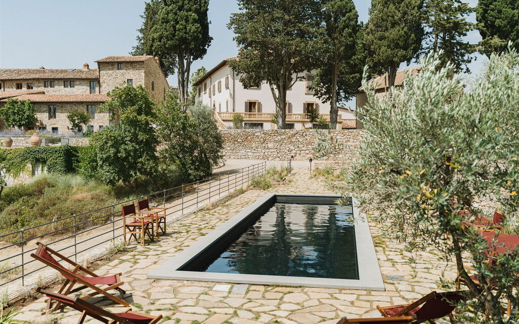 Villa Tenuta Casenuove: Buitenkanten, Buitenshuis, Tuin, zwembad