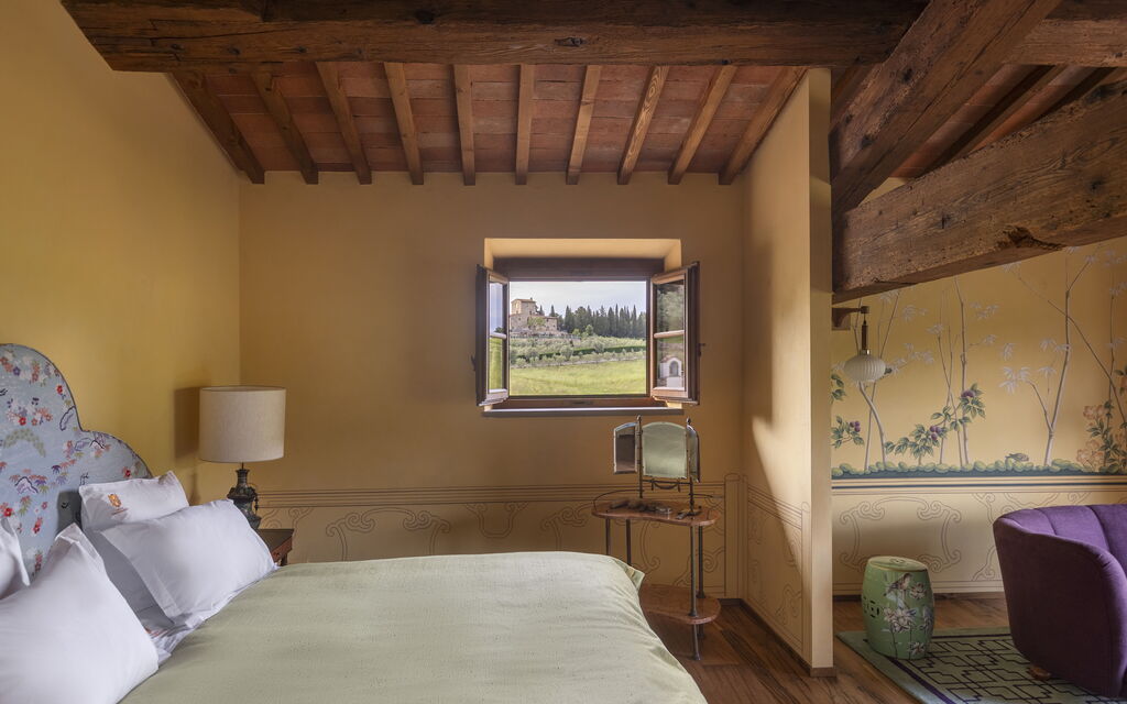 Villa Tenuta Casenuove: slaapkamer