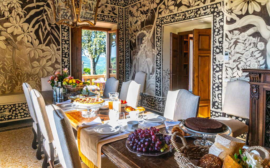 Villa Tenuta Casenuove: Lunchroom