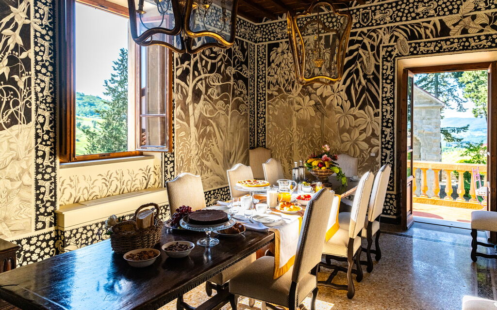 Villa Tenuta Casenuove: Lunchroom