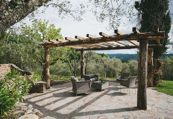 Podere Lupinati: Balcon / Terrasse / Patio, Extérieur, Extérieurs