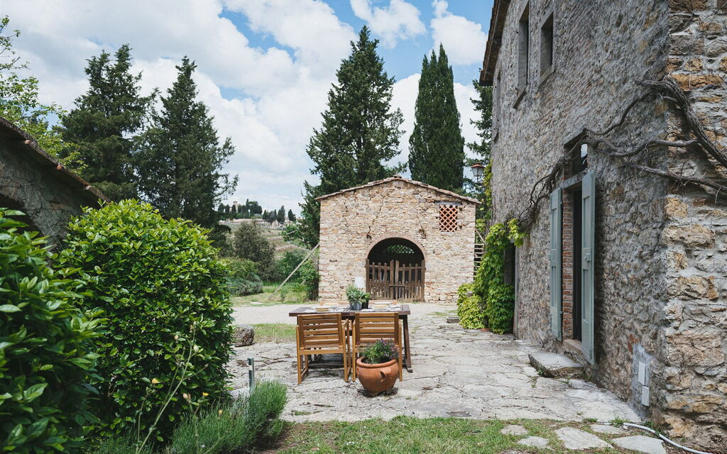 Podere Lupinati: Außen, Balkon / Terrasse / Patio, Draussen