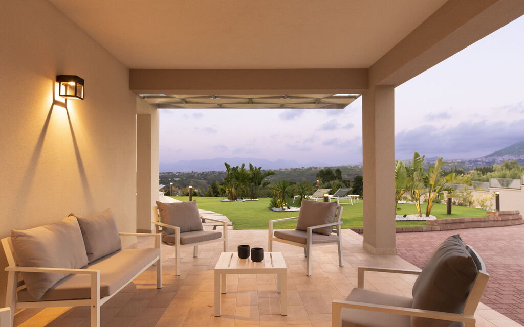 Villa Aversa: all'aperto, Balcone / Terrazza / Patio, Esterni