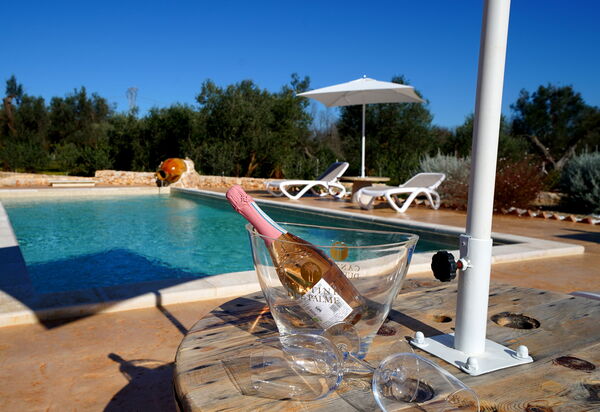 Trullo Samanta: Außen, Draussen, Schwimmbad