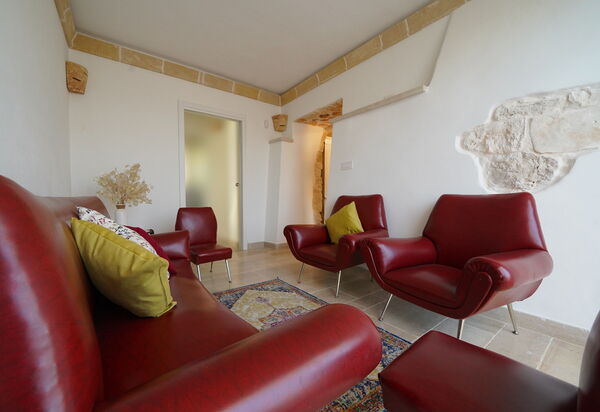 Trullo Samanta: Wohnzimmer