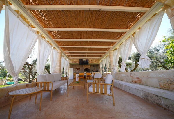 Trullo Samanta: Außen, Balkon / Terrasse / Patio, Draussen