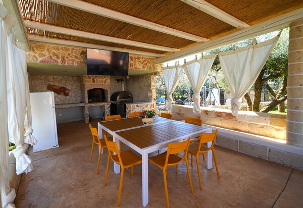 Trullo Samanta: Außen, Balkon / Terrasse / Patio, Draussen