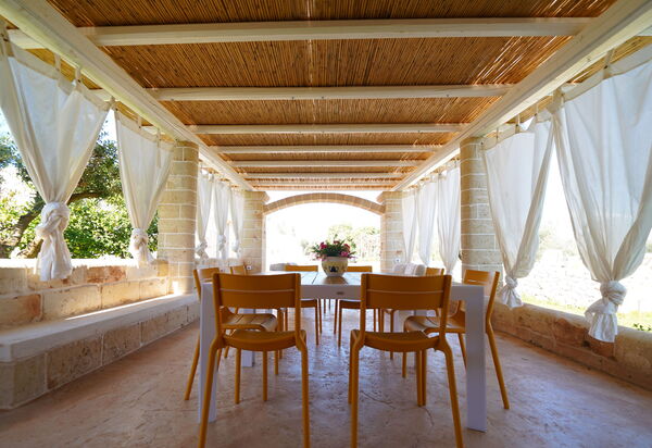 Trullo Samanta: Außen, Balkon / Terrasse / Patio, Draussen