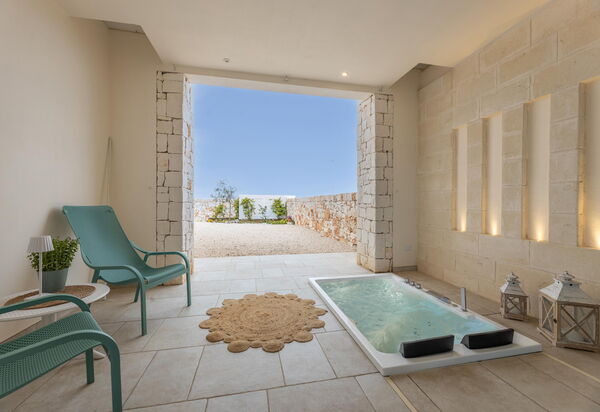 Villa Regina Sul Mare: джакузи