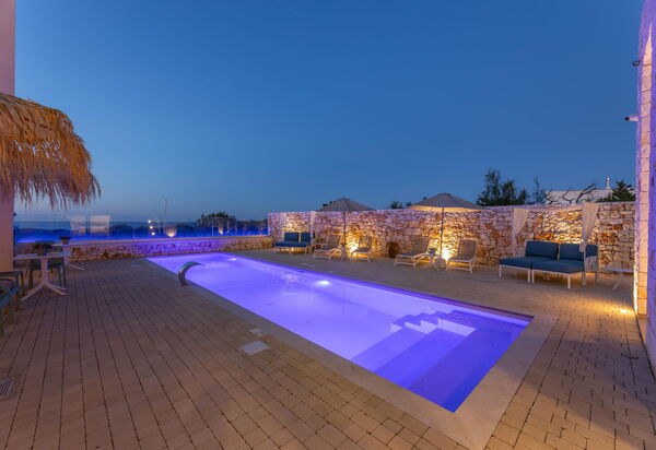 Villa Regina Sul Mare: бассейн, Взгляды, Открытый, Экстерьеры